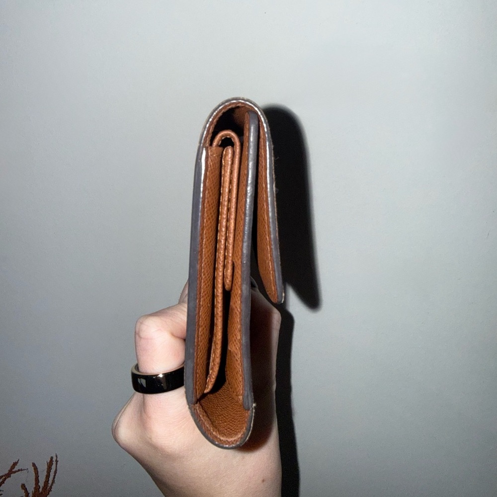 Louis Vuitton Monogram International Sarah Wallet Brown Canvas - Picture 9 of 11